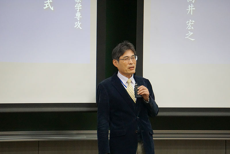 武藤学科長祝辞